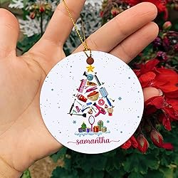 Custom Hairdresser Christmas Tree Decoration