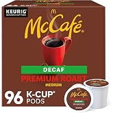 McCafe Premium Roast Decaf Coffee, K-Cup Pods, 96 Count