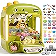 Vanvimen 64 PCS Large Claw Machine for Kids Dinosaur,Vending Machine Toys with Sound Lights,Candy and Prize Electronic Dispenser Game Ages 3-4 4-8,Birthday Party Gift for 3 4 5 6 Year Old Boys Girls