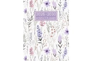 Monthly Planner 2026-2030: 5-Year Canada Calendar from January 2026 to December 2030 || 60 Months Appointment Book Schedule O