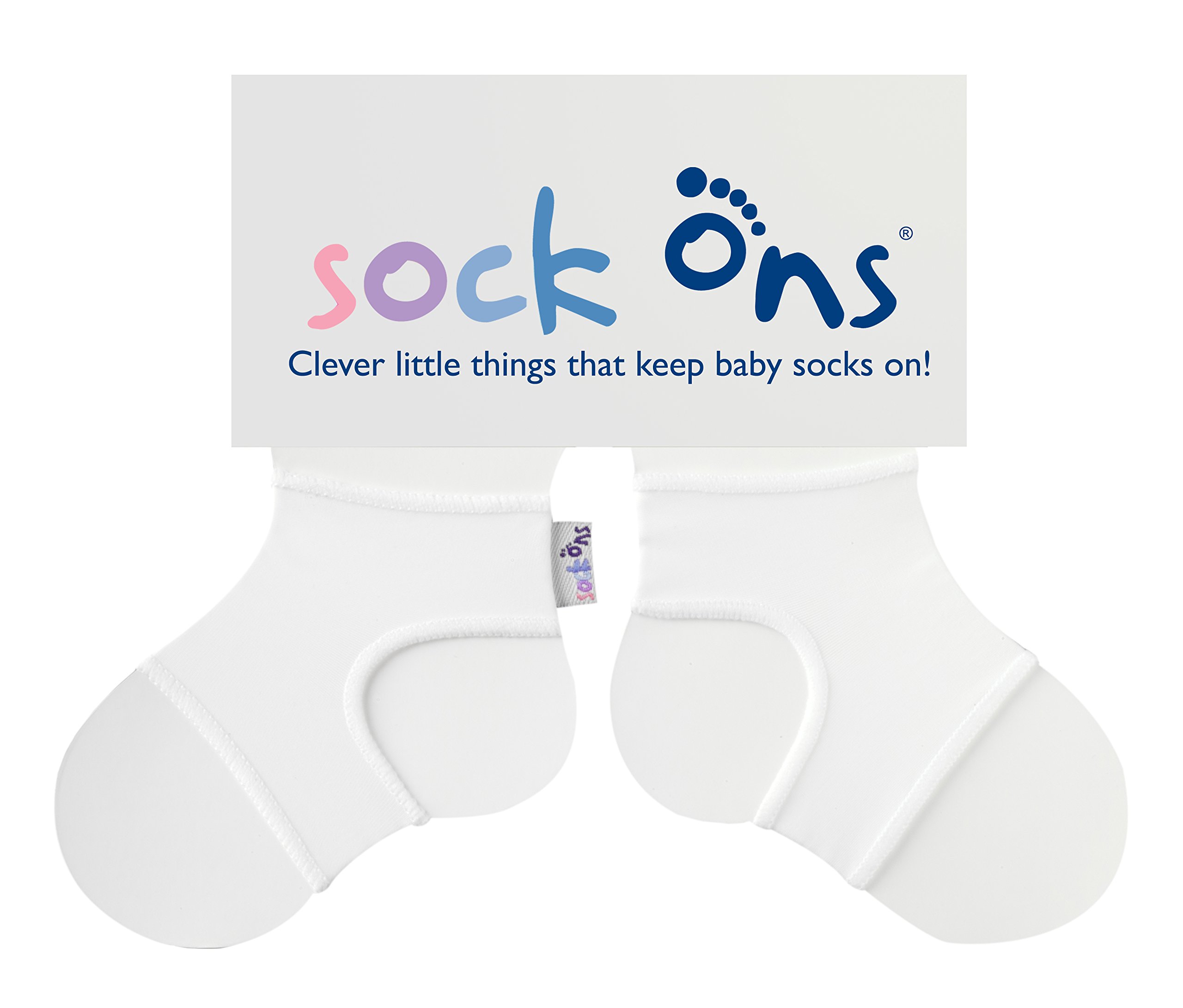 Sock Ons Clever Little Things That Keep Baby White - 0-6 Months