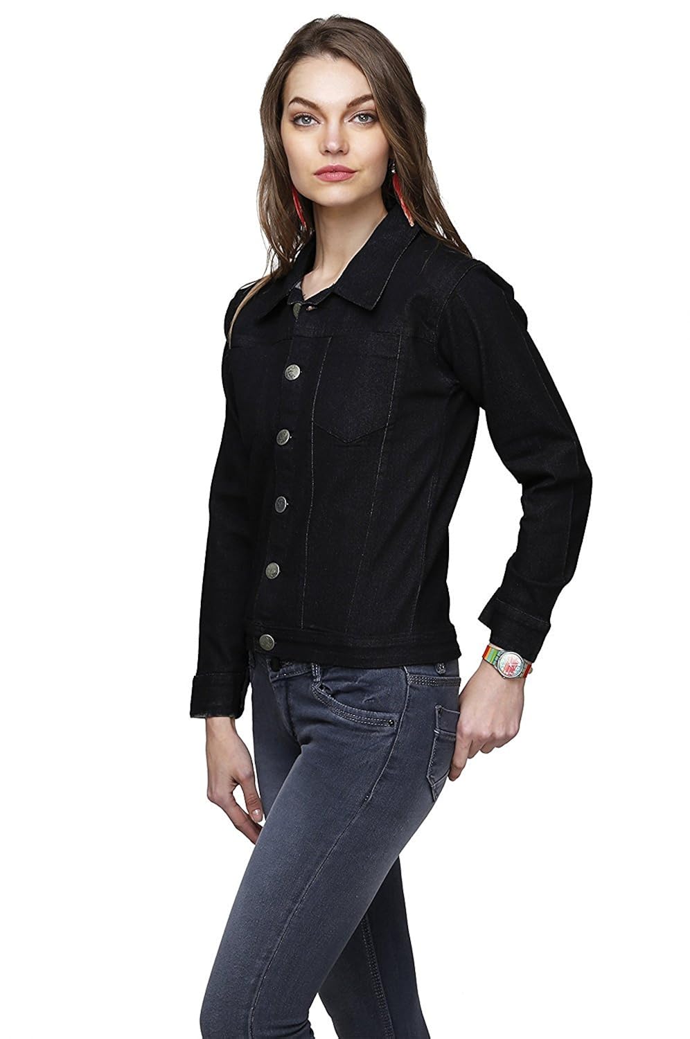 ganga women's denim jacket
