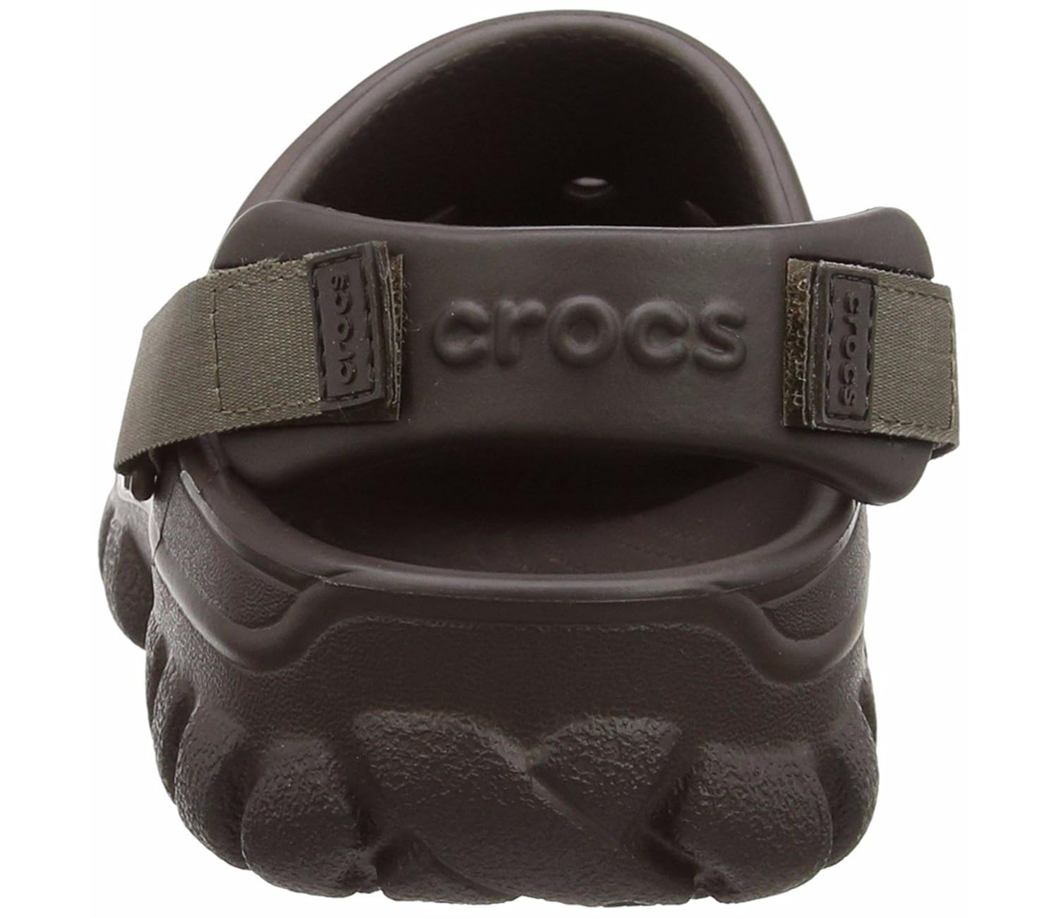 crocs unisex espresso walnut rubber clogs (crocs_887350746341) -m12