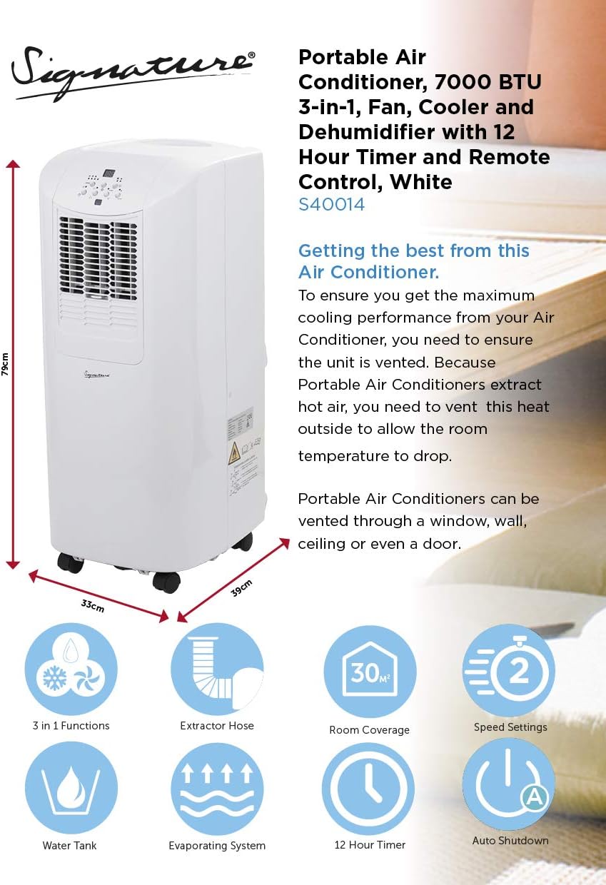 pifco portable 3 in 1 air cooler