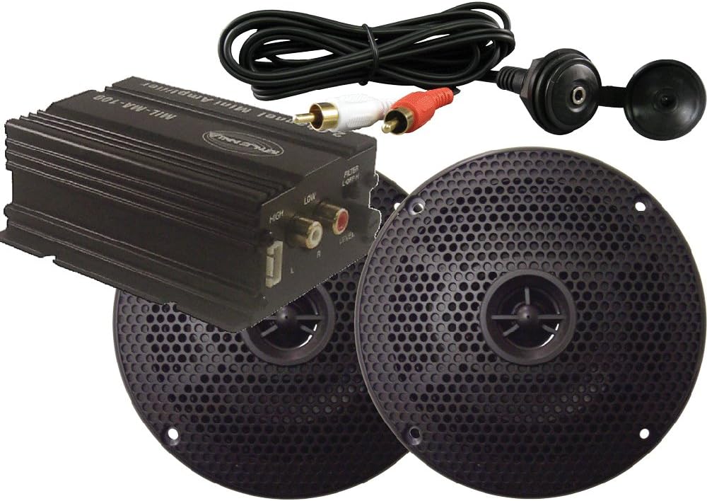 Prospec MIL100MADPK; Ipod Amp And Speaker Kit Made by Prospec