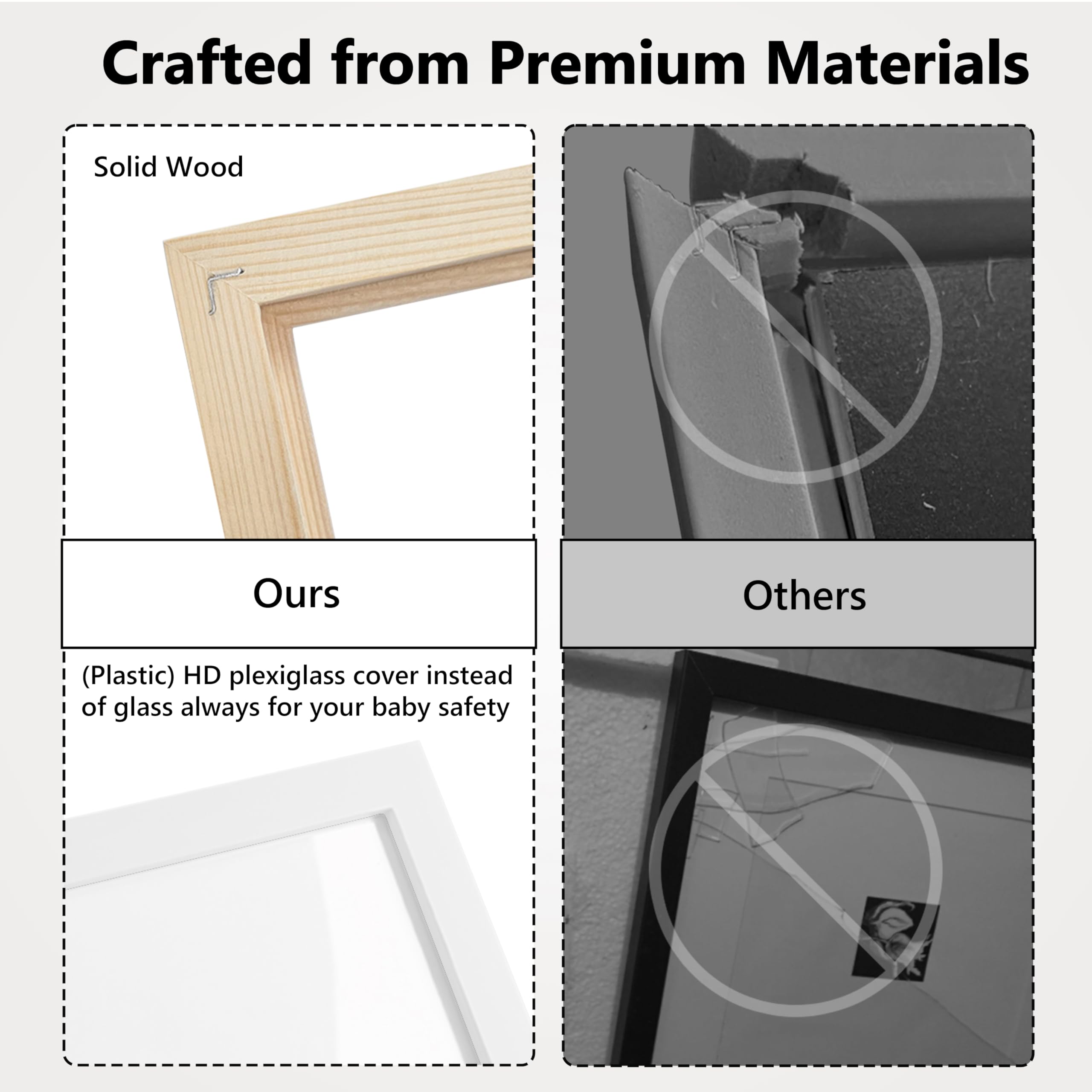 HAMUIERS Me and My Auntie Picture Frame, Aunt Picture Frame Baby Keepsake Photo Frame, New Aunt Gifts, Nursery Décor, White