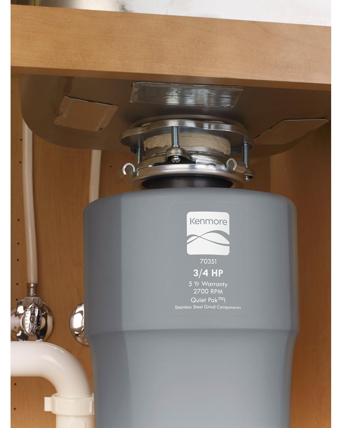 Amazon.com: Kenmore 70351 3/4 horsepower, 2700 RPM Quiet Operation Garbage  Disposer: Home Improvement