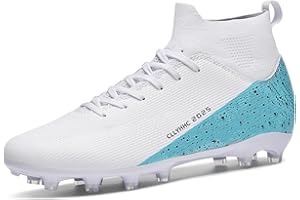 CLLYHHC Mens Soccer Shoes Womens Indoor Outdoor Football Cleats Unisex Baseball Turf Shoe Youth Rugby Adult AG FG TF Football Boots Wide Training Sneaker