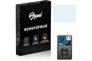 Bruni Screen Protector compatible with Apple iPod classic Protector Film, crystal clear Protective Film (2X)