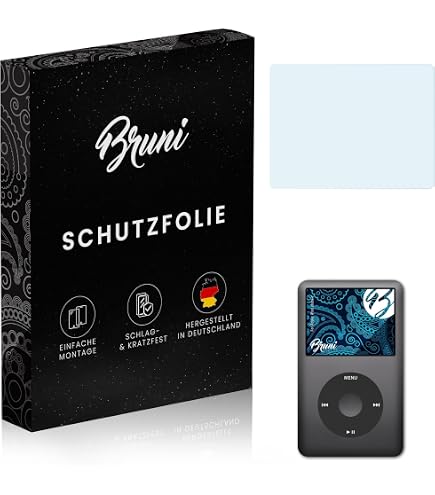 AtFoliX Protector De Pantalla Compatible Con Microsoft Zune HD Screen Protection Film, Antirreflectante Y Absorbente De Golpes FX Protector Film (3X