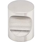 Top Knobs SS21 Indent 13/16 Inch Diameter