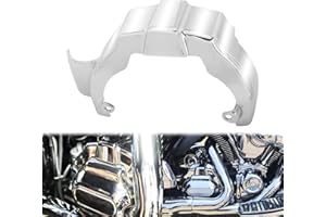 MOTOSIKLETA Chrome Precision Transmission Shroud Cover Fit for Harley Touring M8 Electra Glides Road Glides Road Kings Street Glides Trikes 2017-2023