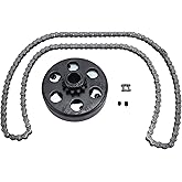 Toolly Go Kart Clutch 3/4 Bore 12T with #35 Chain, Centrifugal Clutch Compatible with Go Kart Minibike Honda Engines 3/16 Key