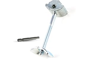 Zipbolt 10.500 Countertop Miter Connector — 10 Piece Joint Fastener Drawbolt Pack with 5mm Hex Bit for Joining Countertops, B