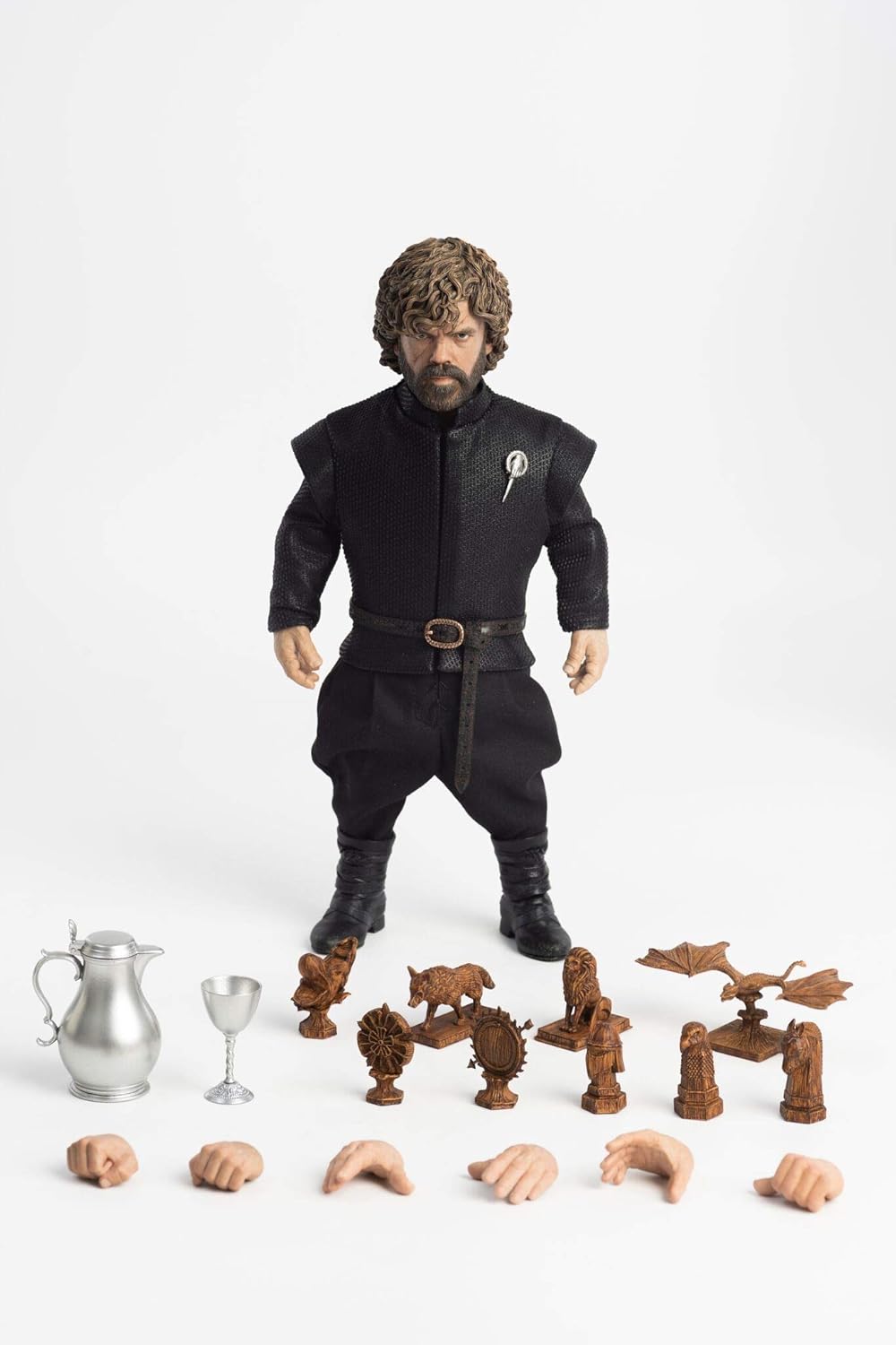 threezero tyrion lannister on Amazon Com Threezero Tyrion Lannister Deluxe Version 1 6 Scale Collectible Figure Toys Games