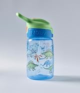 Nuby Incredible Gulp Water Bottle 360ml No Spill 2-Pack Jurassic view 2