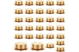 30Pcs Nano Spinners for Card Making, Mini Metal Rotating Bearings, 360° Smooth Nail Spinner, Stainless Steel Bearing Scrapboo