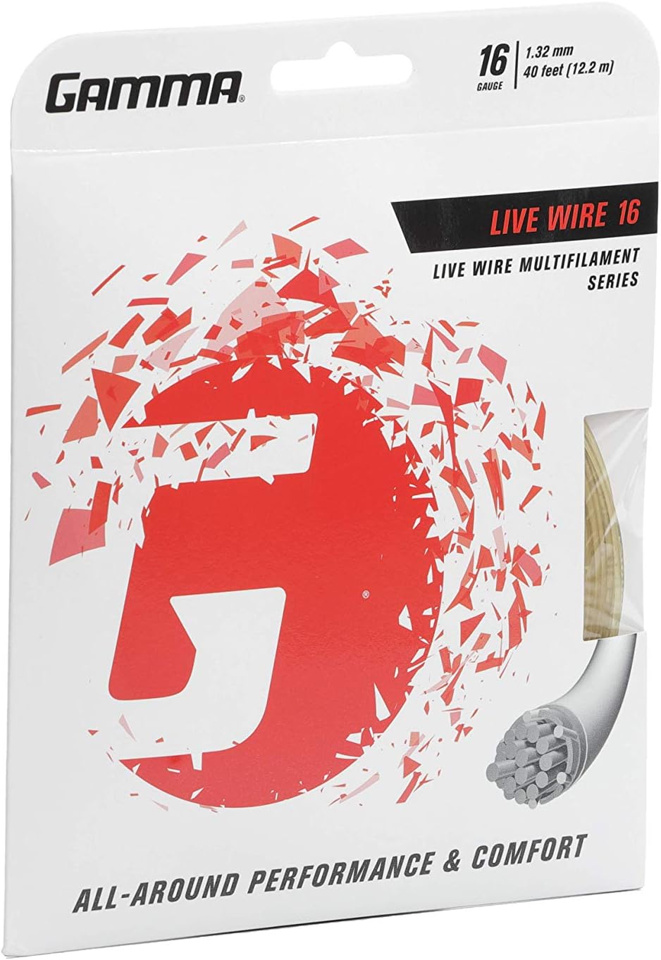 Gamma Live Wire String Set - Off-White, 1.32 mm - Image 4