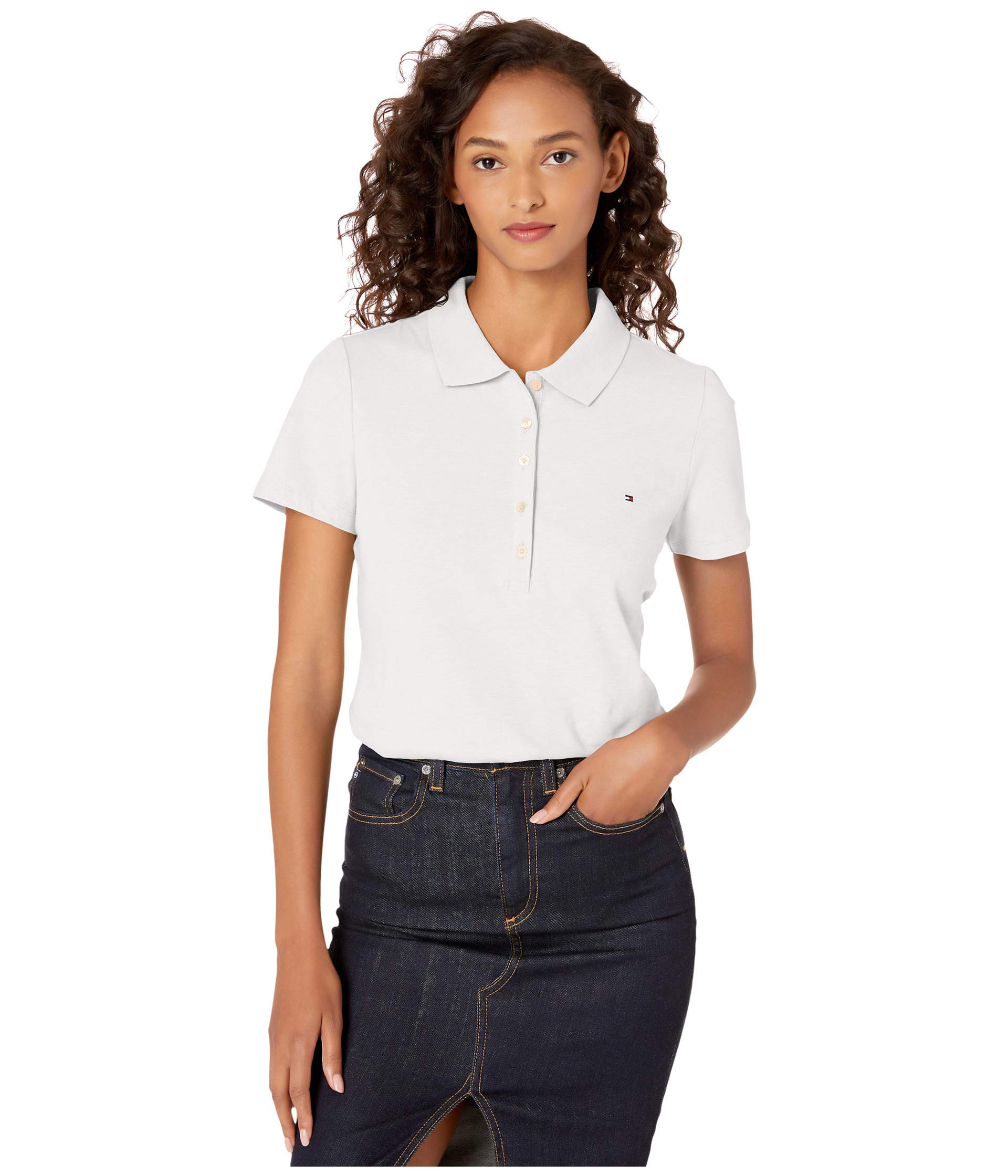 Tommy Hilfiger Women's Classic Short Sleeve Polo Shirt