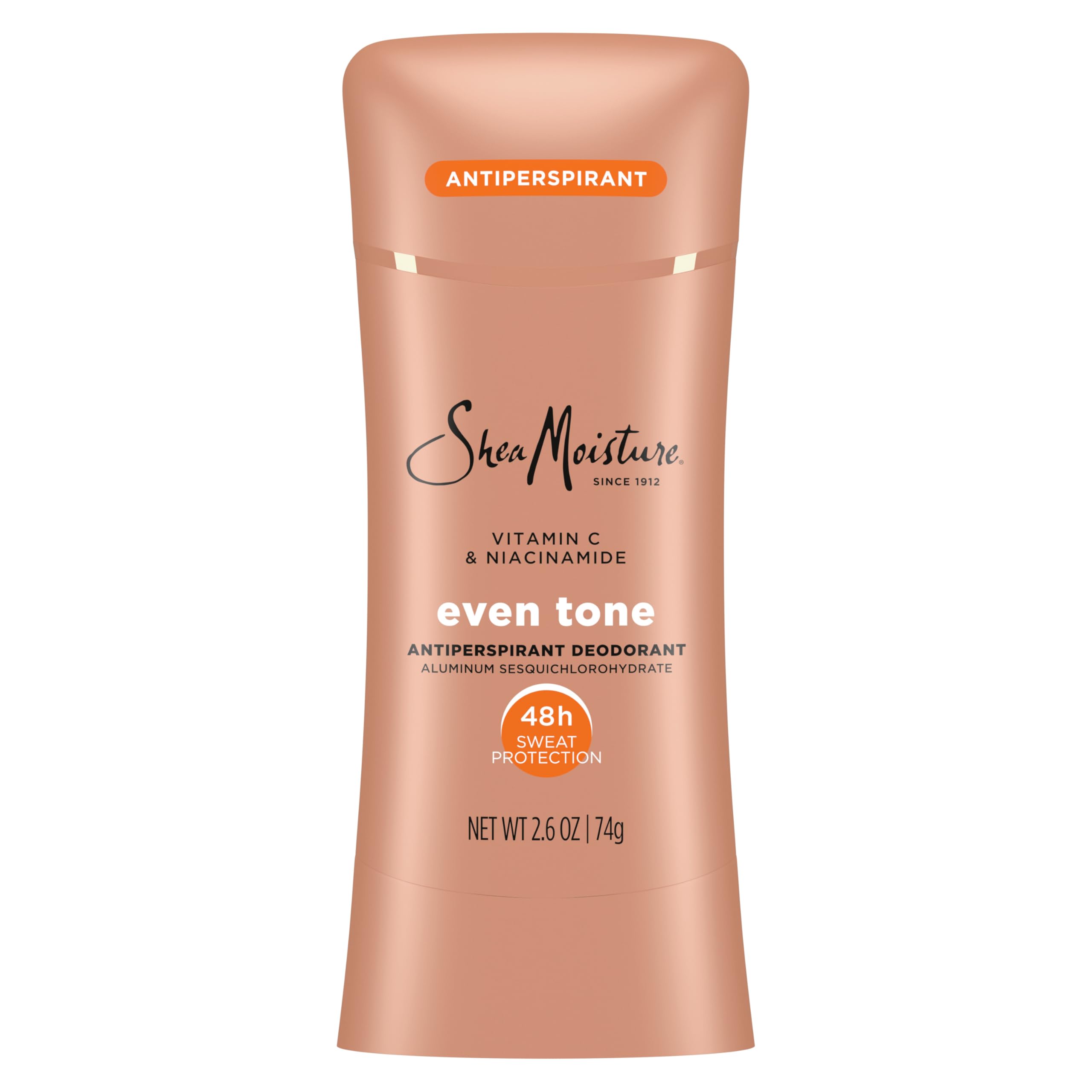 Photo 1 of SheaMoisture Antiperspirant Deodorant Stick for 48HR Sweat & Odor Protection Even Tone with No Parabens & No Mineral Oil 2.6 oz