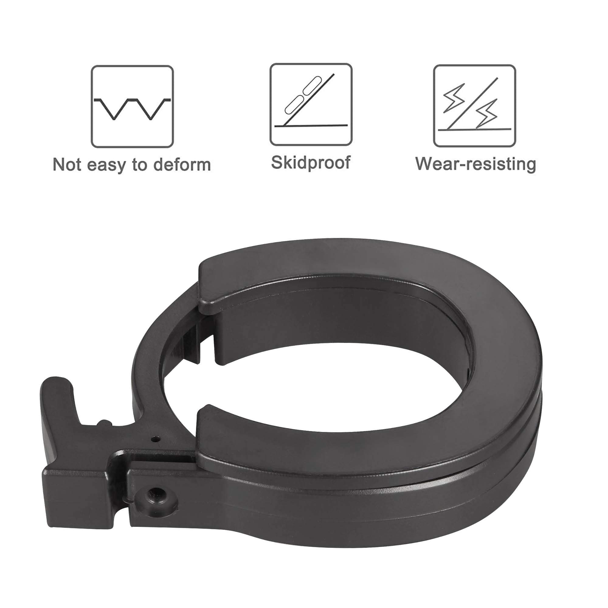 TOMALL Front Round Locking Ring Folding Guard Ring Compatible with Ninebot MAX G30 Electric Scooter Parts