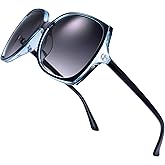 The Fresh Women's Oversized Square Jackie O Cat Eye Hybrid Butterfly Fashion Sunglasses - Exquisite Packaging