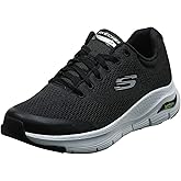 Skechers Sport Arch Fit-232040 Men's Running, 9 3E US, Black-White