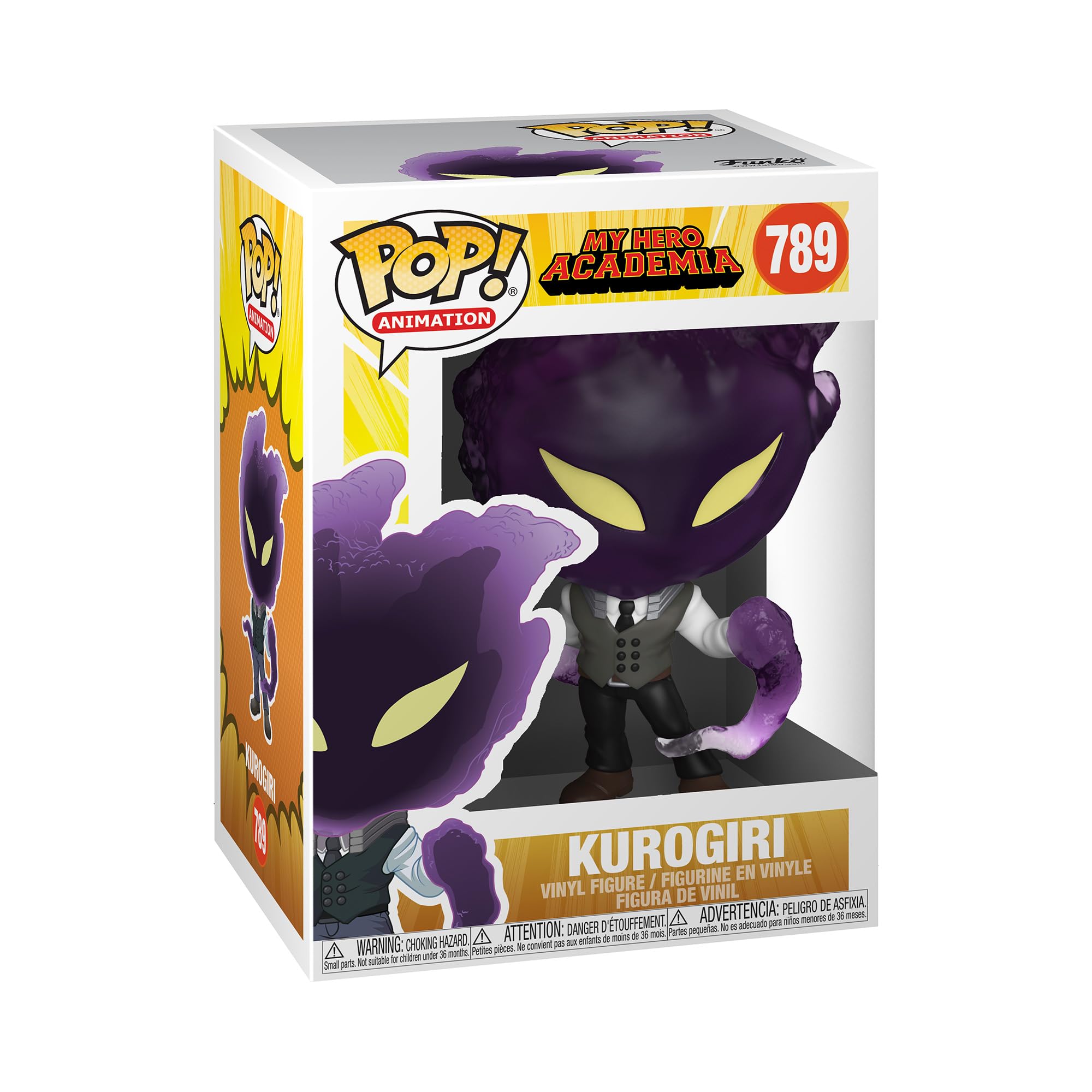 Funko Pop! Animation: My Hero Academia (MHA) - (MHA) - Kurogiri - Collectable Vinyl Figure - Gift Idea - Official Merchandise - Toys for Kids & Adults - Anime Fans - Model Figure for Collectors