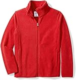 Amazon Essentials Boys' Polar Fleece Full-Zip Mock