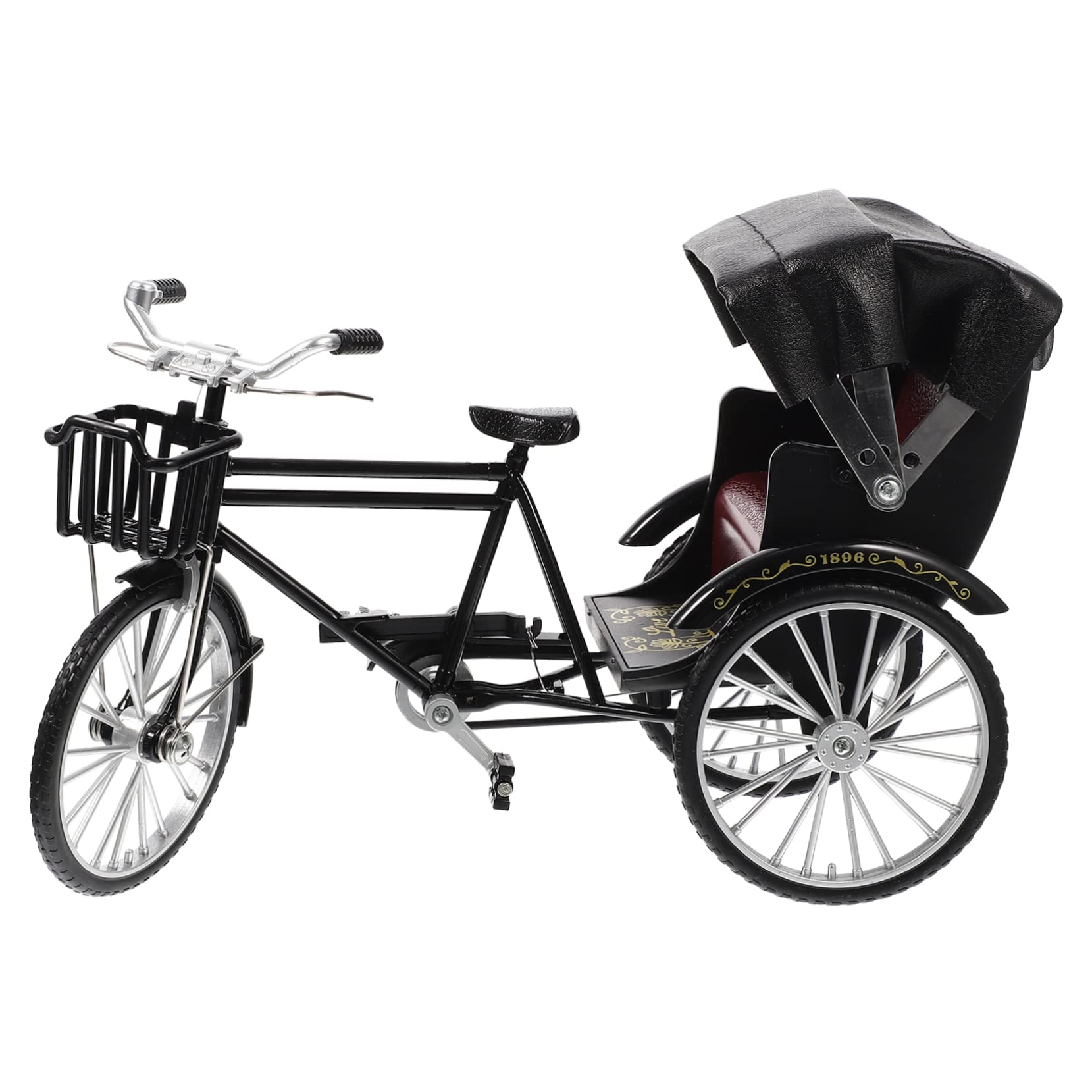 Veemoon Kids Mini Toys Handmade Automotivearts & Crafts Metal Bike Model Metal Models Mini Bike Figurine Showpiece Collectible Ornament Collectible Figurine Retro Ornamen Tricycle