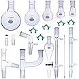 Laboy Glass Organic Chemistry Kit 24/40 Lab Glassware Set Apparatus 19pcs