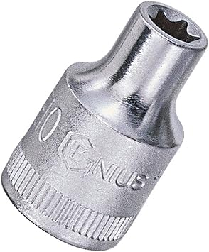 Genius Tools 3 8 Dr E 10 E Star Hand Socket Amazon Com