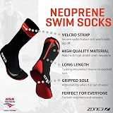 ZONE3 Neoprene Swim Socks 2mm High Stretch Neoprene with Gripped Sole view 3