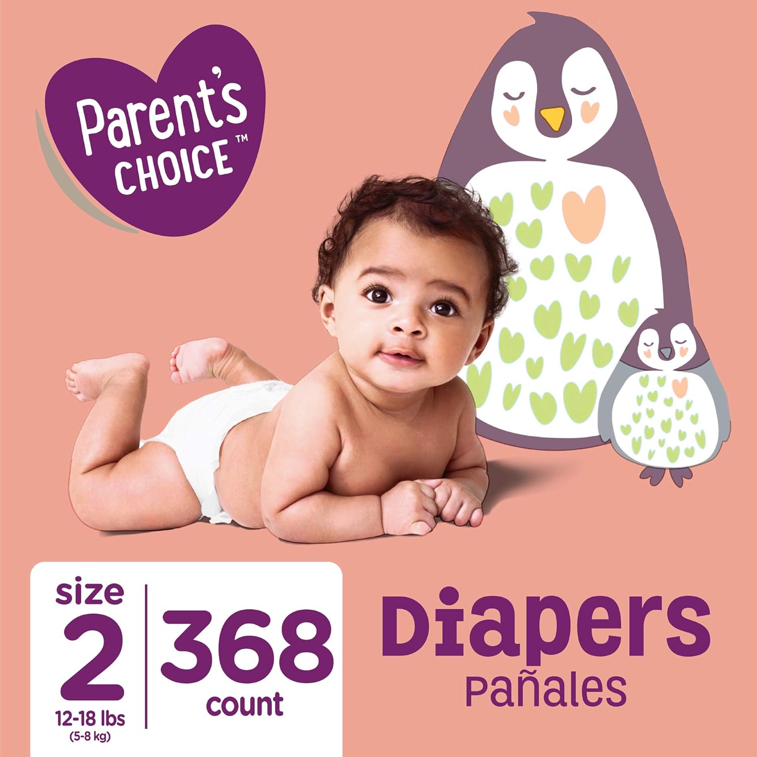parents choice diaper size chart