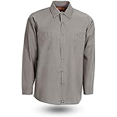 PINNACLE Men's Long Sleeve Industrial Workwear Shirt S10