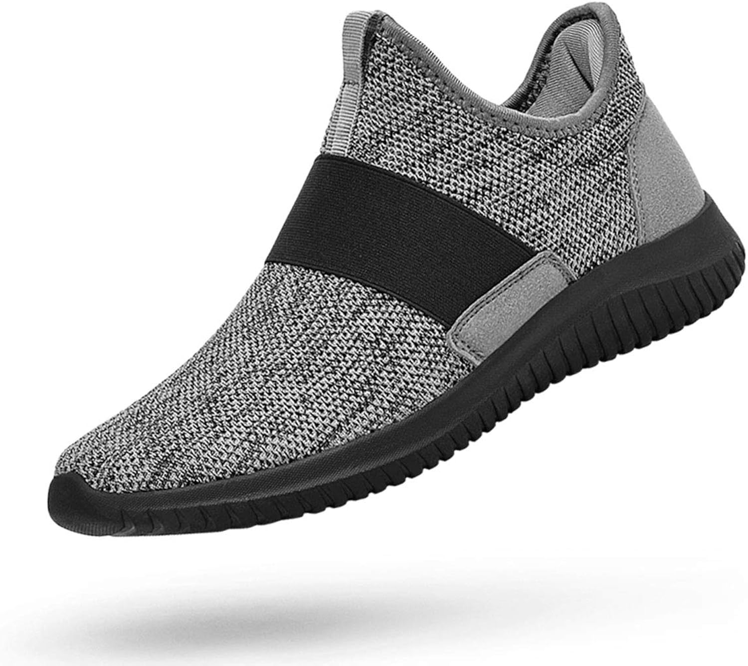 Troadlop Non Slip Sport Tennis Shoes for Men No Lace