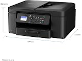 Brother DCP-J1360DW Wireless A4 Inkjet Printer All-in-One view 3