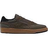 Reebok Men's Club C Revenge Vintage Shoes, Grout/Black/Lime Slime, 7
