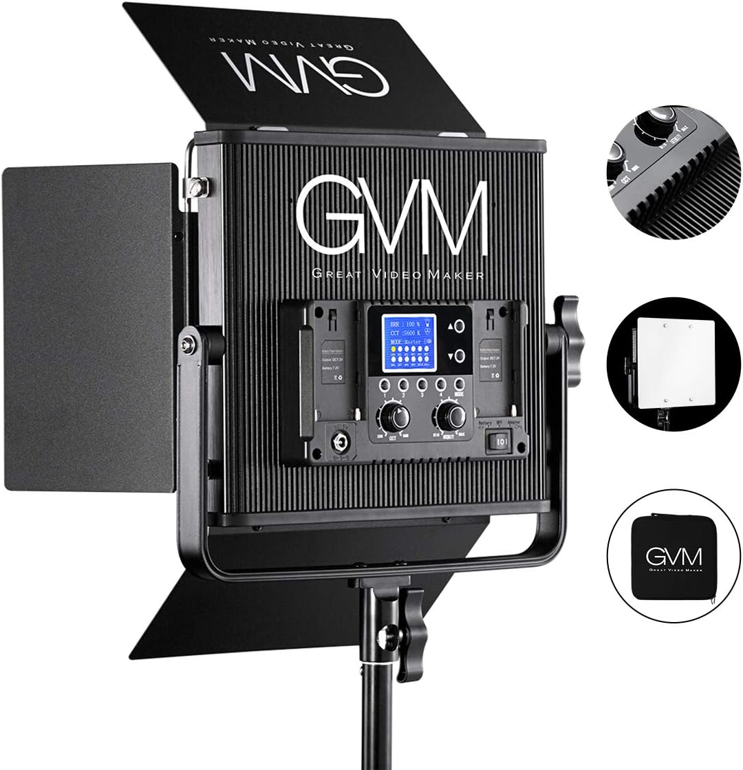 Best 4 Led Studio Lighting With Barn Door