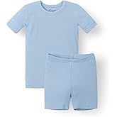 AVAUMA Toddler Short Pajamas Set Baby Boys Girls Kids Snug fit Ribbed Sleepwear pjs for Daily Life Style