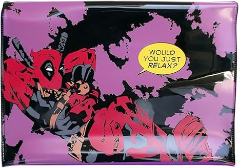 Amazon マーベル デッドプール エナメルクラッチバッグ 約h48cm X W35 5cm Spap226 おもちゃ雑貨 おもちゃ