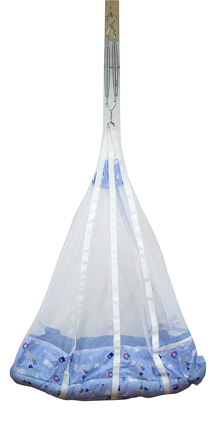 hanging cradle with mosquito net