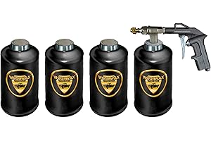 woolwax Lanolin Vehicle undercoating kit (4) Quarts w/PRO GUN & (2) extension wands. BLACK color