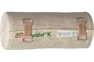 Lohmann & Rauscher Rosidal K Short Stretch Compression Bandage, For Use In The Management of Acute & Chronic Lymphedema, Edema, & Venous Insufficiency, 3.93" x 11 Yards (10cm x 10m), Case of 20