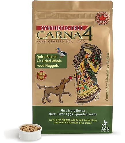 Amazon.com: CARNA4 Air Dried Dog Food, Chicken Recipe, Quick Baked