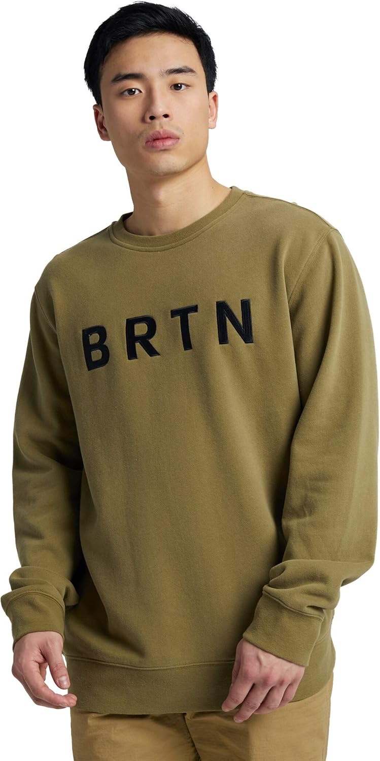 Burton Men's BRTN Crew Neck Sweatshirt : Clothing