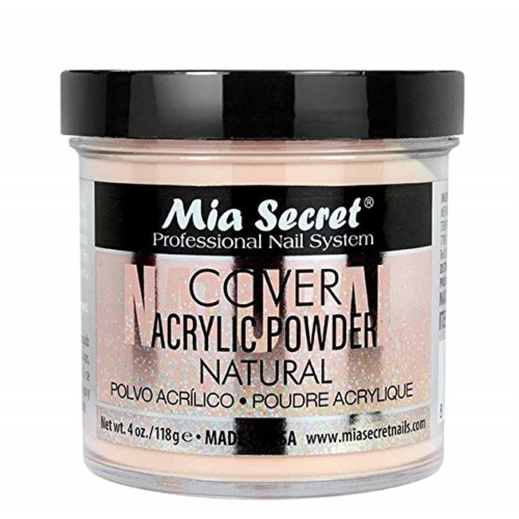 Photo 1 of Mia Secret Acrylic Powder Cover Natural 4 oz.