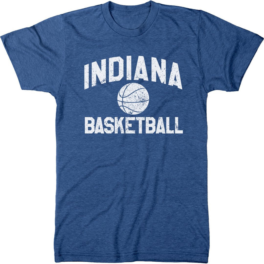 Indiana Basketball Modern T Shirt 9655 Jznovelty