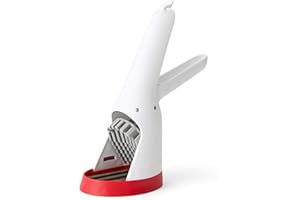 Chef'n Hand-Held Slicer Strawberry Slicester, Cherry/Meringue