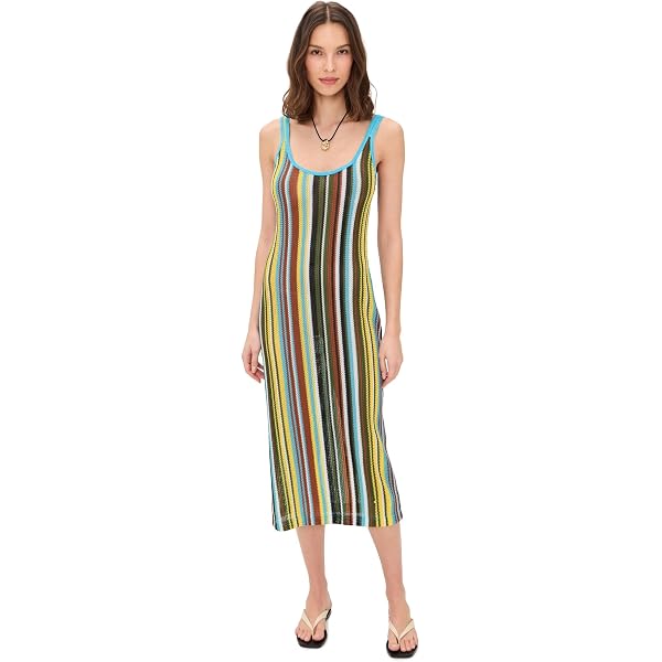 Lioness Women's Carrie Halter Dress, Blue Check, L at Amazon Women's  Clothing store